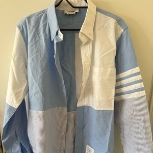 Thom browne Oxford shirt sz 4 fits a L/XL